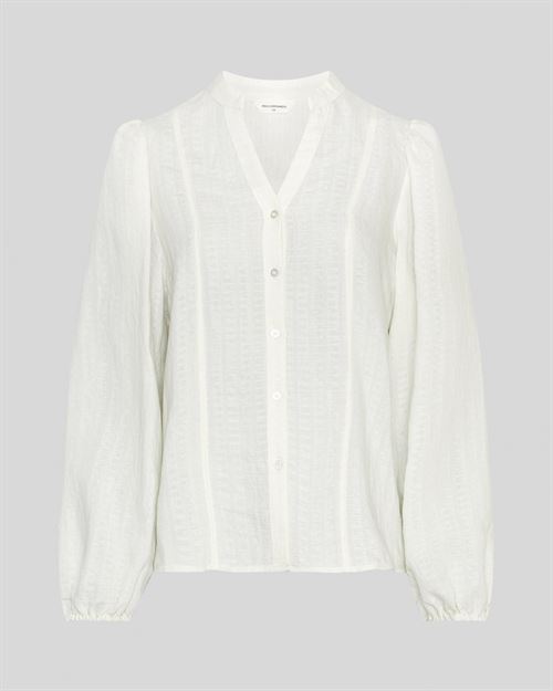 MSCH COPENHAGEN SKJORTE, MSCHBLANKA AMRITA SHIRT, EGRET